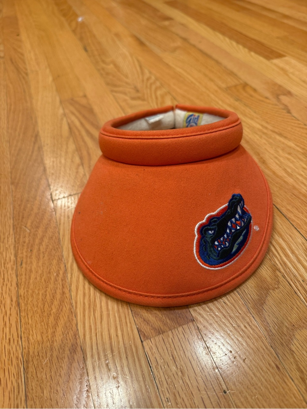 University of Florida Gators Women's Sun Visor with Embroidered Alligator Logo